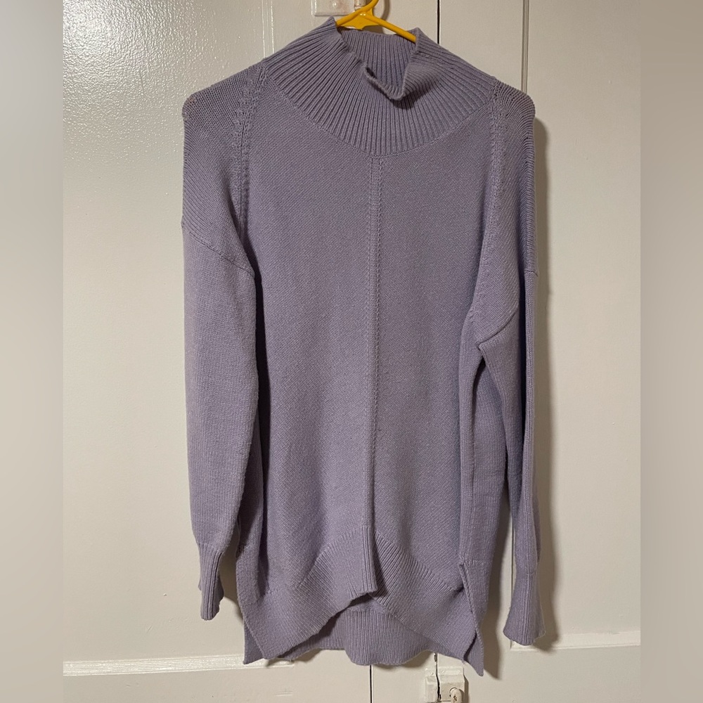 ANTHROPOLOGIE: lavender turtleneck tunic XS